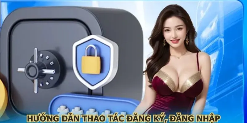 Hướng dẫn thao tác đăng ký, đăng nhập giải trí online